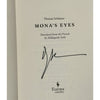 Mona’s Eyes Signed Hardcover Thomas Schlesser 2025 B&N Book of the Year New