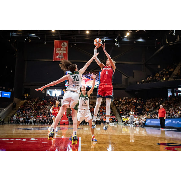 Elena Delle Donne 2021 Panini WNBA Prizm Auto Green Prizm Signatures #SG-EDD