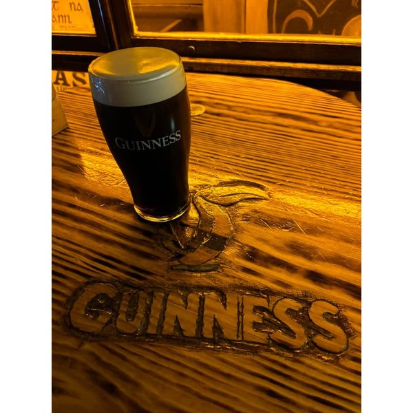 Waxy O’Connor’s Guinness Irish Pub Beanie Hat Black Knit Rare Promo Draught