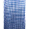 Collars & Co XL Blue Micro Check Performance Polo Dress Collar Golf Shirt EUC