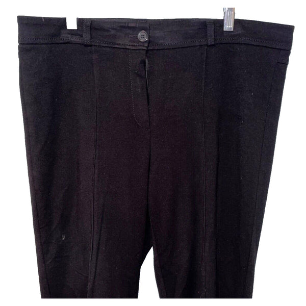 Basler Women Black Dress Pants 44 french