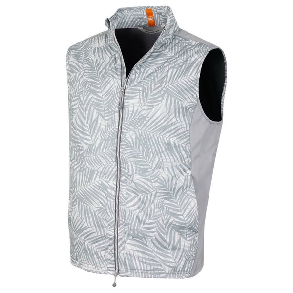 Peter Millar Crown Sport Hyperlight Fuse Elite Quilted Vest Jacket Gray M $200