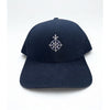 Bayonne Golf Club Hat Snapback Navy Levelwear Golf Cap Compass Logo Adjustable