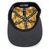 Black Clover Rawlings Gold Glove Award FlexFit Hat Gray S/M Live Lucky Rare