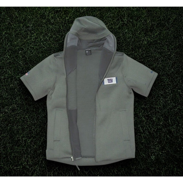 New York Giants Nike Sideline Showout Short Sleeve Hoodie Jacket NWT Large