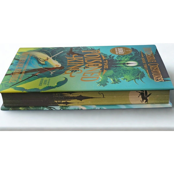 The Poisoned King Katherine Rundell Signed B&N Exclusive HC Sprayed Edges Book 2