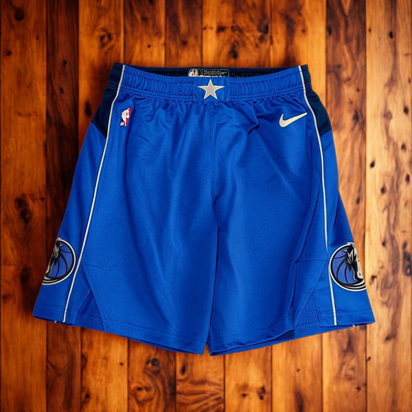 Dallas Mavericks NBA Player Issued Nike Swingman Shorts Icon Edition 2XL +2 46