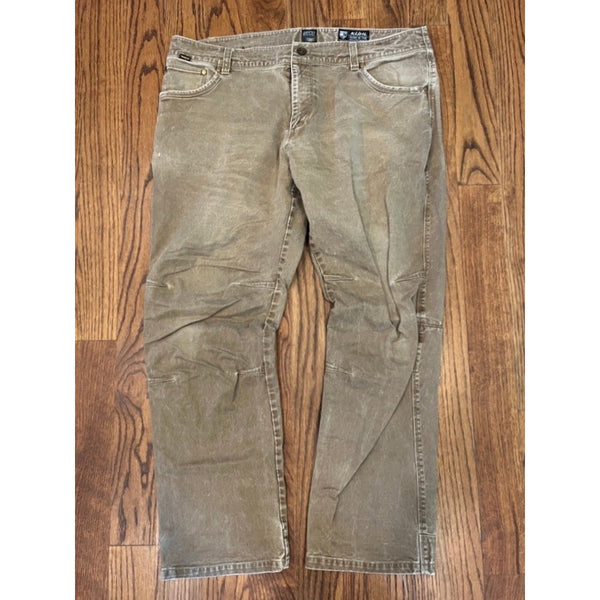 Kuhl Rydr Pants Mens 40x32 Sunfaded Patina Dye Canvas Gorpcore Outdoor Work
