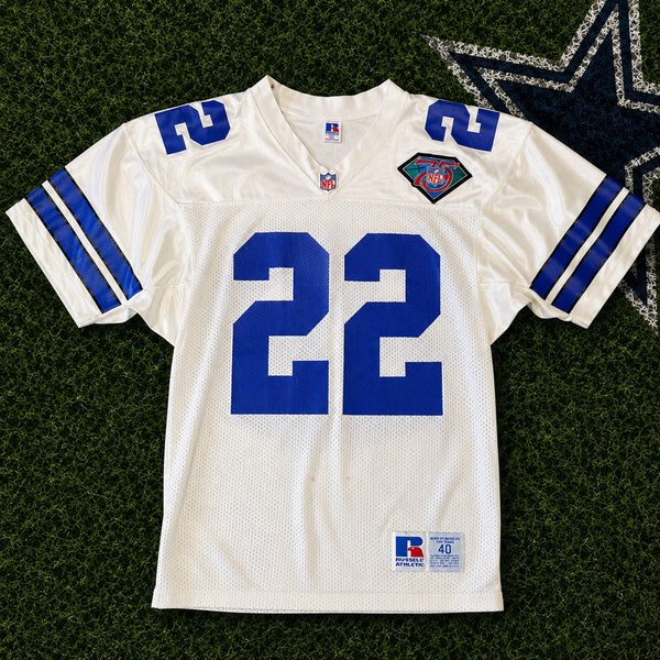 Dallas Cowboys Emmitt Smith NFL Jersey 1994 Russell Athletic Sz. 40 M NWOT