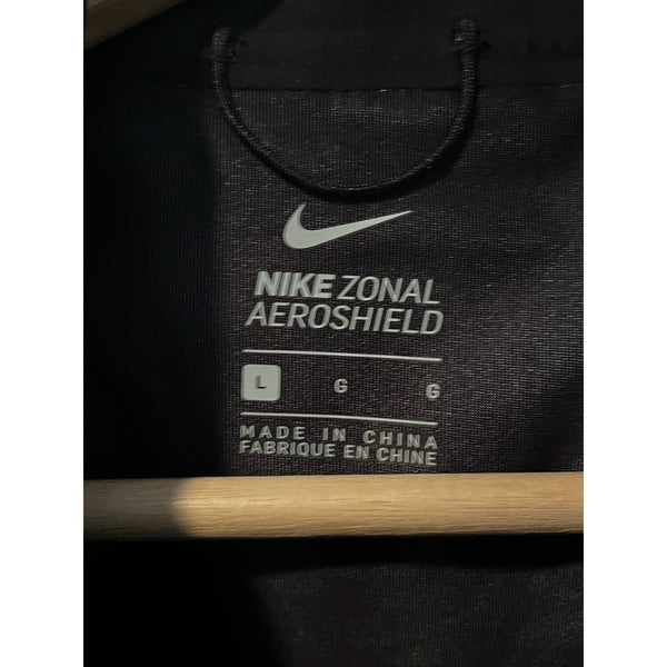 Nike NBA Zonal Aeroshield Hooded Reflective Running Rain Jacket L NWT Women