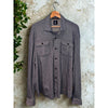 Johnnie-O Carl Lodge Shirt Jacket XL Twilight Stretch Flannel Shacket Top Shelf