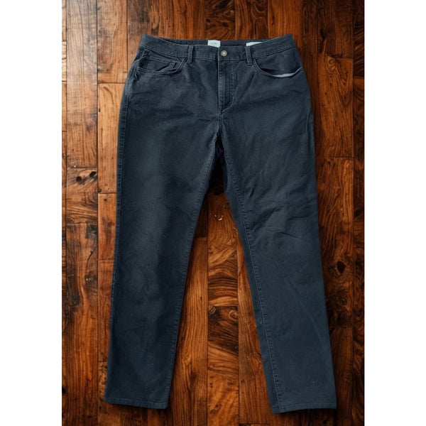 Flint and Tinder 365 5-Pocket Pant Washed Black Athletic Tapered 34x32 EUC
