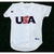 Team USA Baseball Jersey Russell Athletic White 2000 Olympics Sz 44 (L) Vintage