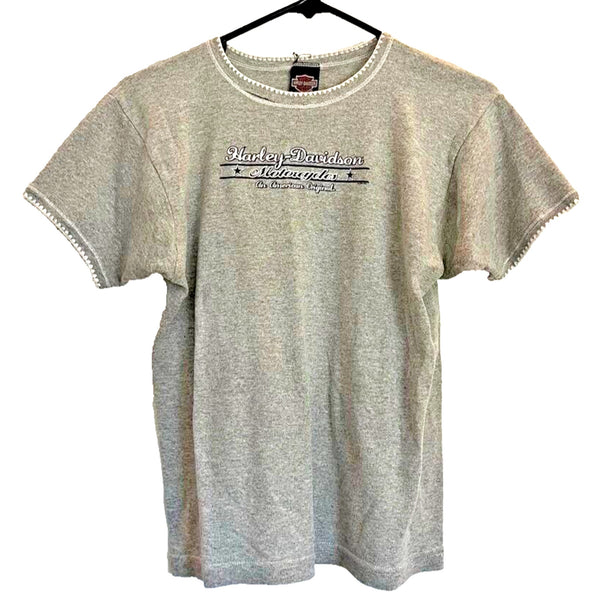 Harley Davidson Atlantic City, New Jersey XL Rare Biker Ladies T Shirt Tee NWT