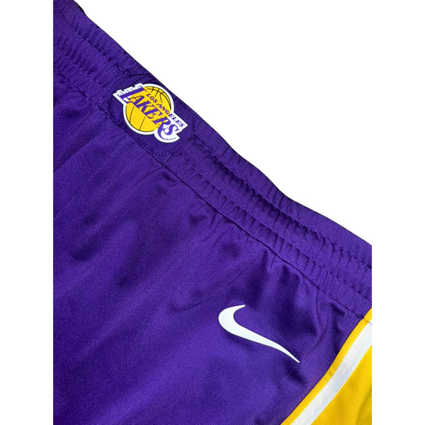 Los Angeles Lakers NBA Player Issued Nike Swingman Shorts Icon Edition 2XL +2 46