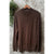 Charles Tyrwhitt Merino Wool 1/4 Zip Sweater Mens XL Brown Extra Fine Pullover