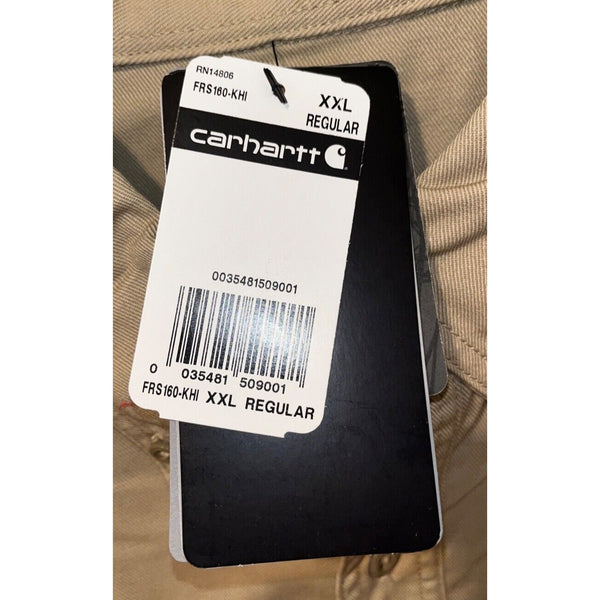 Carhartt Flame Resistant Shirt Mens Sz. 2XL Regular FR Cat 2 FRS160 Twill NWT