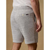 Faherty Whitewater Sweatshorts Men's M Grey Shell Jacquard Knit Organic Cotton