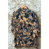 Tommy Bahama Hawaiian Shirt Men’s 2XL Rayon Aloha Safari Floral Vintage