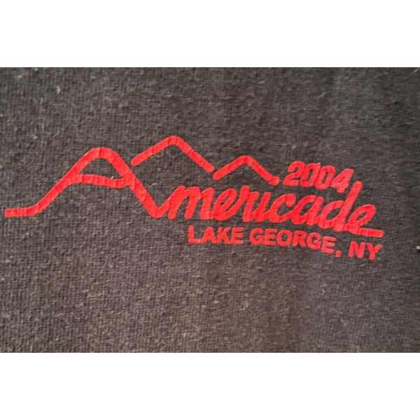 Americade Motorcycle Rally Lake George New York ’04 Biker XL No Tag 22x29