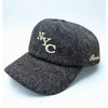 Roots Athletics NYC USA Wool Adjustable Hat Cap Gray Vintage Made In Canada OS