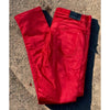 Purple Brand P001 Red Patent Leather Film Jeans Men’s 34x33 Skinny Low Rise