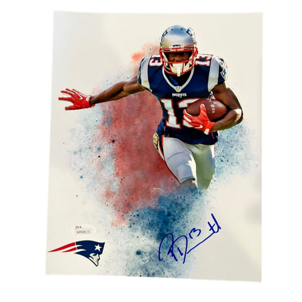 Phillip Dorsett Signed Autographed New England Patriots 8x10 Photo JSA