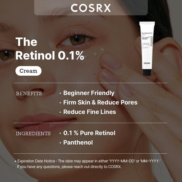 The Retinol 0.1 Cream, 0.67 fl oz (20 ml)