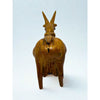 Rosa Ramalho Portugal Folk Art Pregnant Goat Ceramic Sculpture Signed Vintage