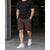 Dixxon Hybrid Shorts Mens 38 Brown Poly Spandex Lightweight Wicking NWOT 10"