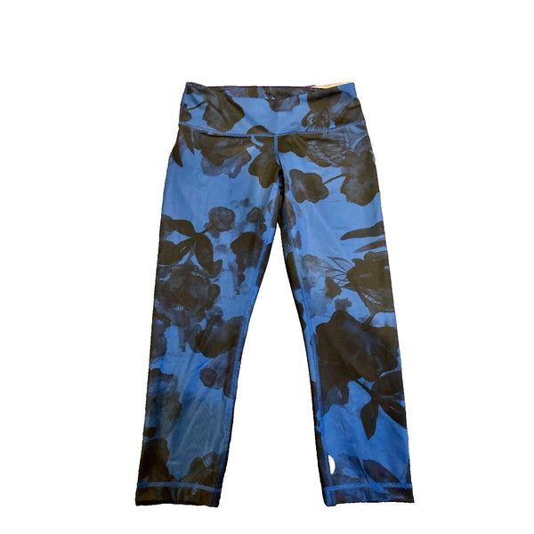 Lululemon Wunder Under Pant Full-On Luxtreme Jumbo Inky Floral Black Inkwell 6