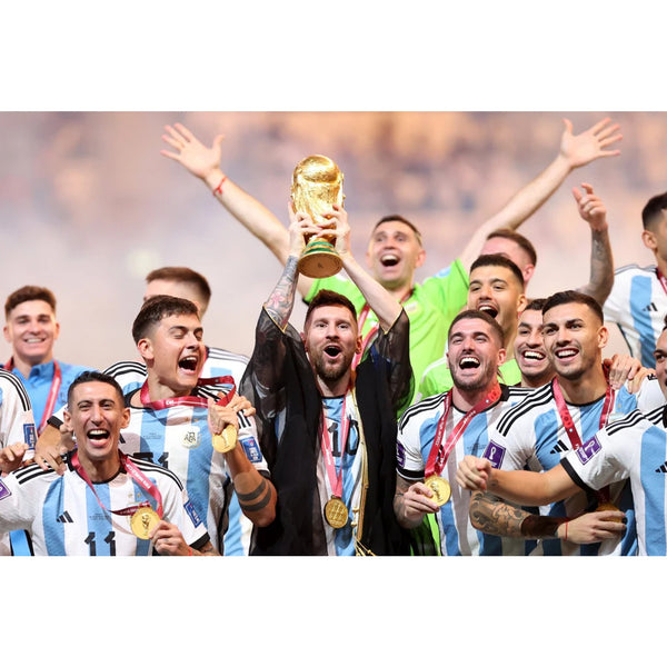 Lionel Messi Argentina 2022 World Cup Authentic Jersey 2XL NWT HF2158 HEAT.RDY