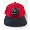 Newark Bears Rare Alternate Team Issued Fitted Hat 7 1/4 Red Black Baseball