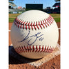 Milwaukee Brewers Jake Bauers Signed Rawlings OML Baseball Hand Autographed MLB