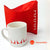 Herman Miller Eames Employee Issued Mug 8oz Red Logo MCM Vintage USA NIB