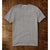 Marine Layer Signature Crew T-Shirt Mens Large Heather Gray Supima Cotton