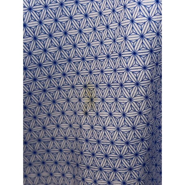 Butter Cloth Shirt Mens Large Blue Button Up Icy Cotton Stretch Performance