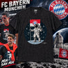 FC Bayern Astronaut Moon Landing Blue 84 T-Shirt Men's XL Limited Edition NWOT