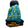 Prospect Park NY Turkey Trot Winter Hat Beanie RARE Locale NYC