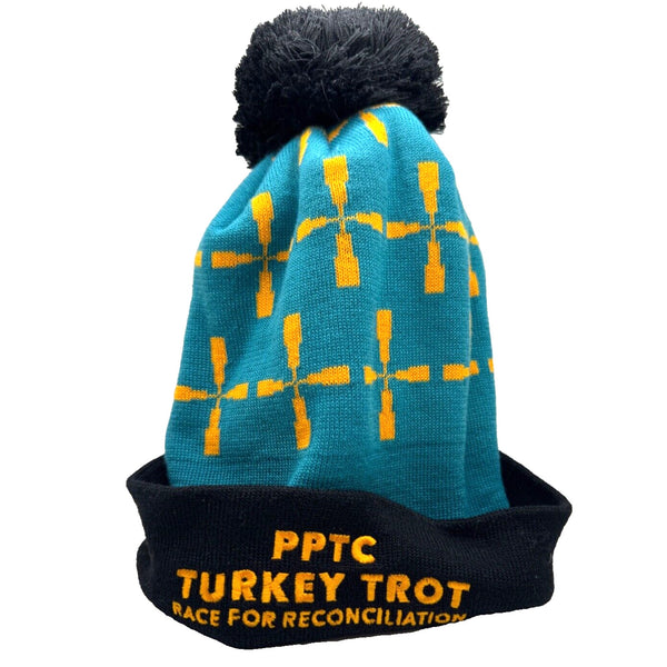 Prospect Park NY Turkey Trot Winter Hat Beanie RARE Locale NYC