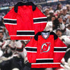 New Jersey Devils CCM NHL Away Jersey Blank Red Mesh L Sports Hockey Vintage