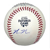 Max Meyer Autographed 2021 All Star Futures Game Baseball Miami Marlins Star