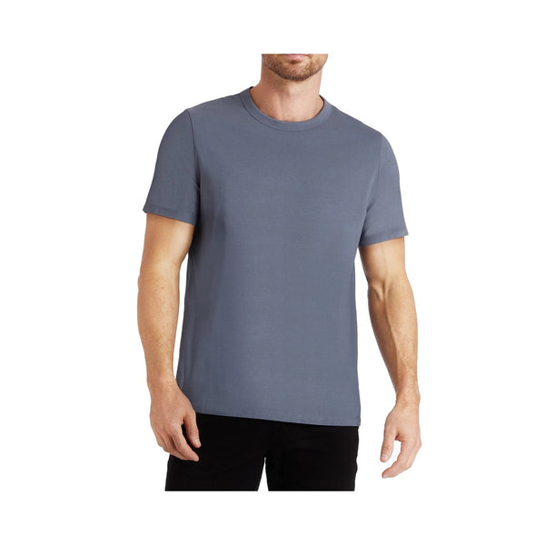 Mott & Bow Driggs Classic Crew Tee Mens Large Vintage Blue 100% Cotton Peru EUC