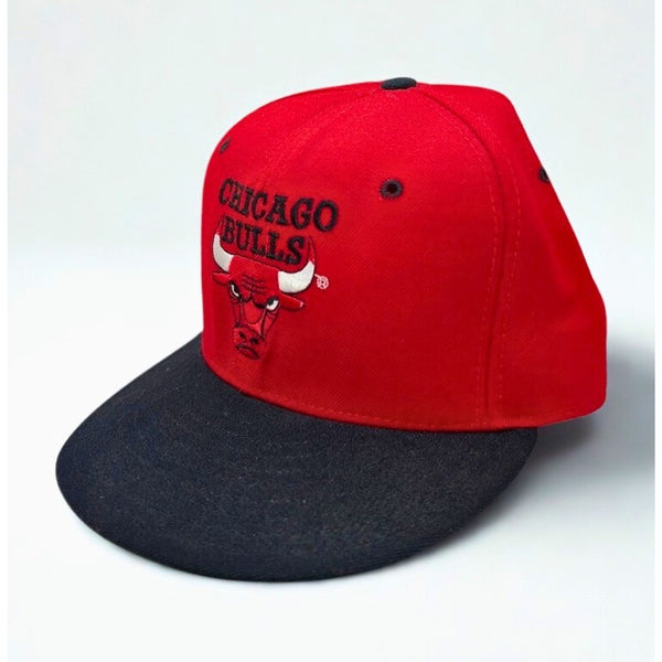 Chicago Bulls NBA New Era 59FIFTY Fitted Hat 7 1/2 Wool USA Vintage Jordan Era