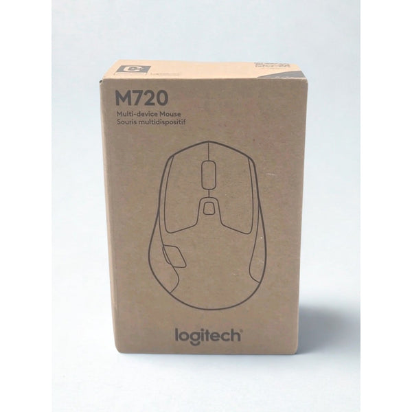 Logitech M720 Triathlon Wireless Bluetooth Mouse Black 910-006036 NIB