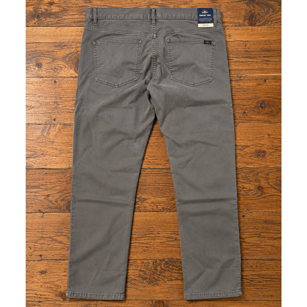 Faherty Comfort Twill 5 Pocket 2.0 Pants Mens 33x33 Rugged Gray Stretch NWT