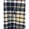 Polo Ralph Lauren Big Shirt Men XL Yellow Blue Plaid Button Down Blue Pony VNTG