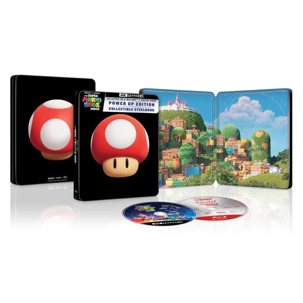 The Super Mario Bros Movie - 4K Ultra HD + Blu-ray + Digital Code SteelBook
