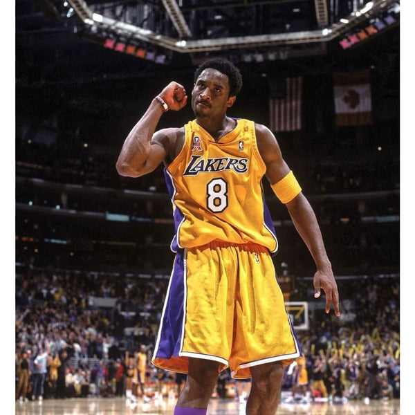 Los Angeles Lakers Kobe Bryant #8 Adidas NBA Swingman Jersey Sz M +2 Stitched