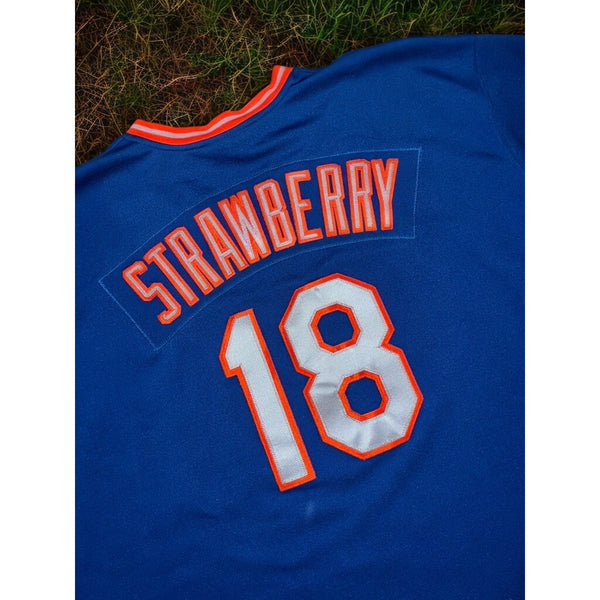 New York Mets Darryl Strawberry 1983 Mitchell & Ness Jersey Size 60 4XL
